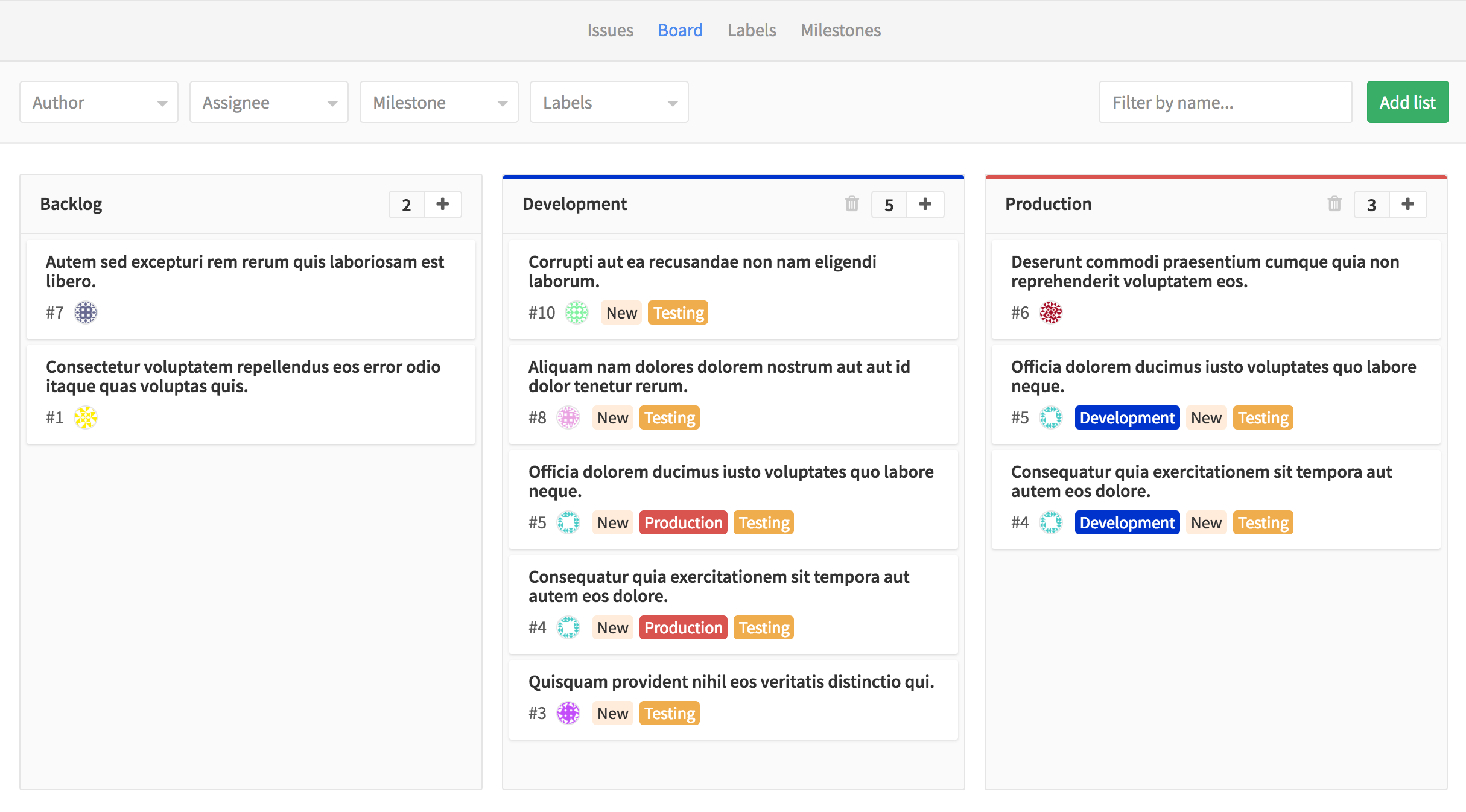 Issue Board Project User Help GitLab